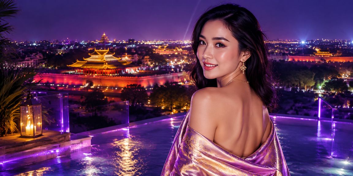Trò chơi bài neon sôi động tại Huế với ánh đèn rực rỡ