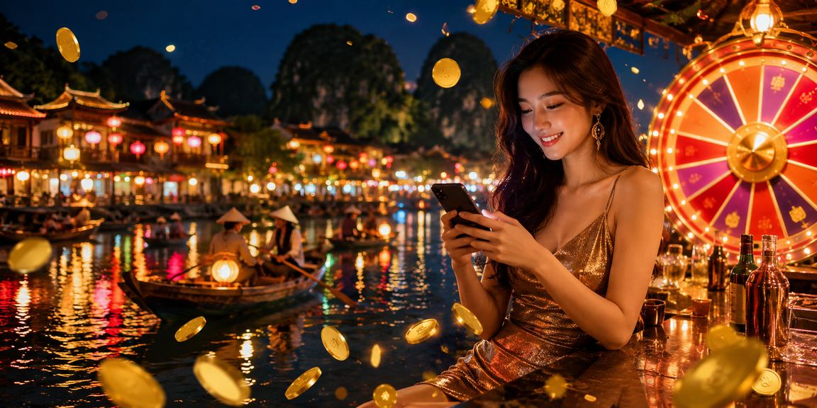 Không khí roulette sôi động tại lễ hội cá cược ở Ninh Bình Việt Nam